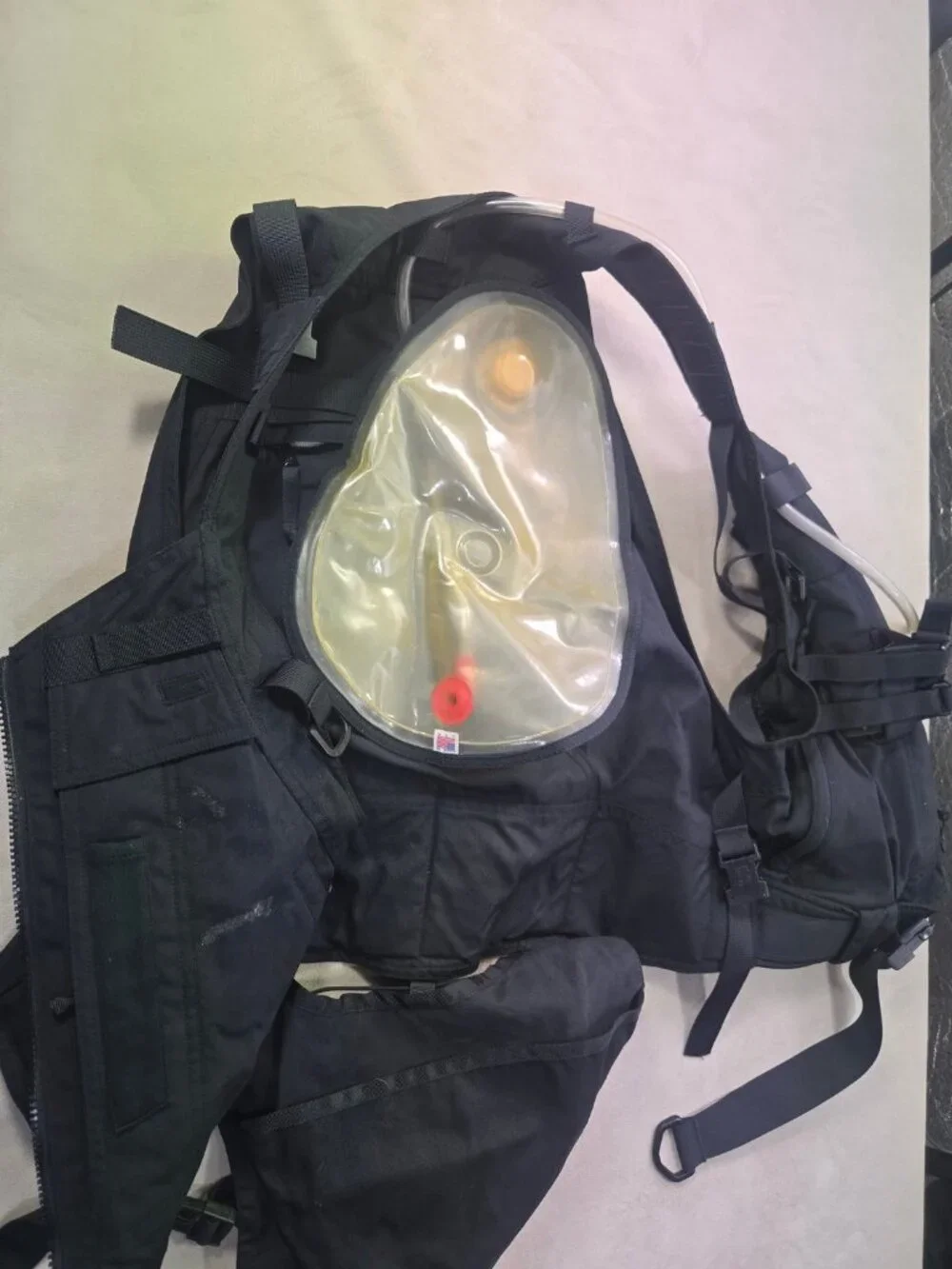 Vintage 2001 The North Face RTG Tactical Utility Hydration Vest Black Mens L Y2K